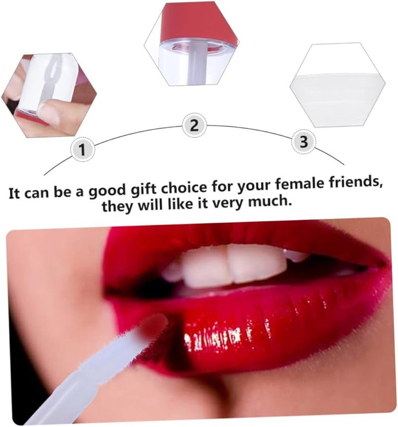 20Pcs Clear Empty Lip Gloss Tubes For Hydrating Lip Tint Travel Makeup Practice - Image 5